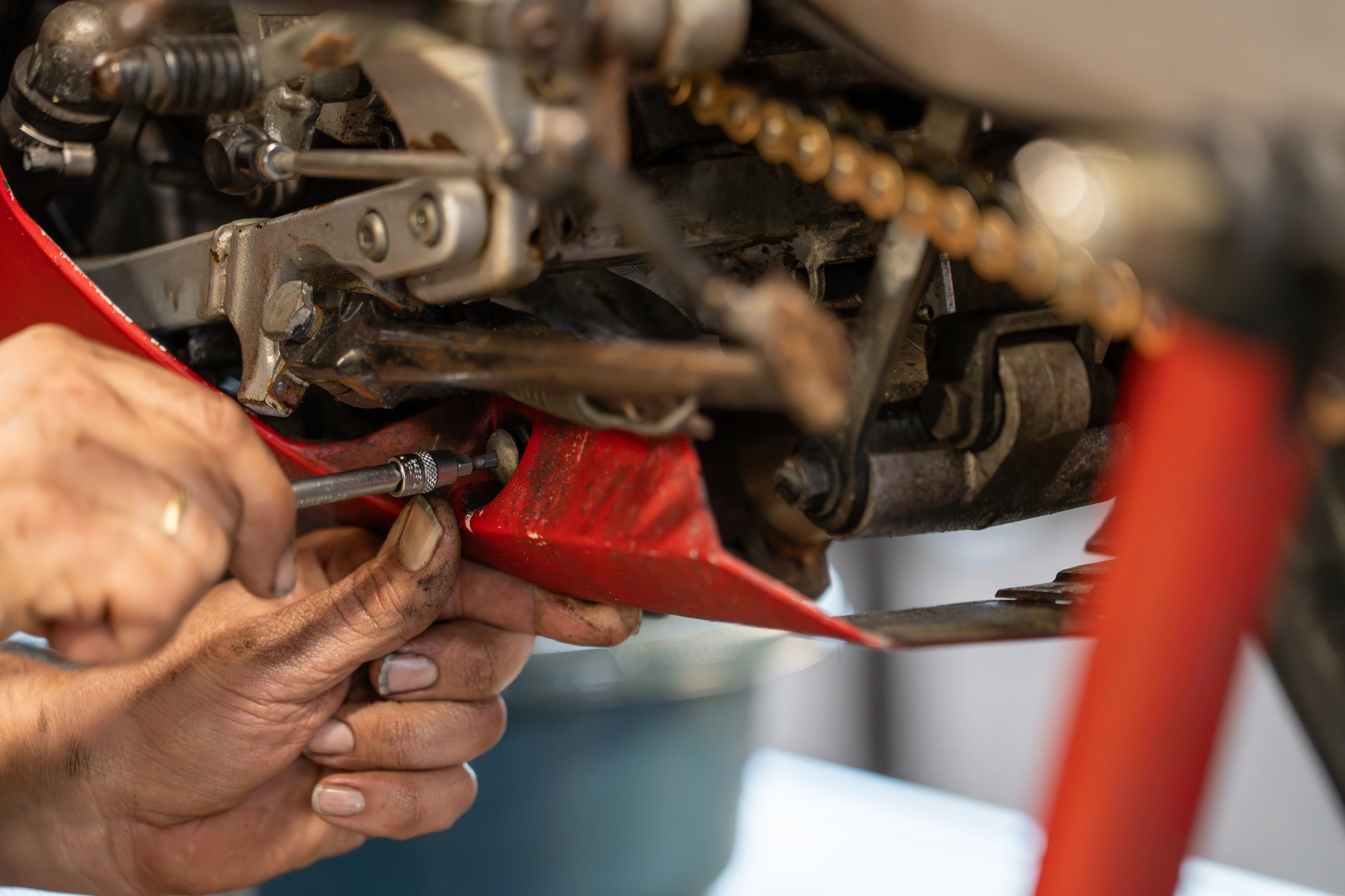 de Vegt motoren werkplaats
